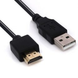 Cables HDMI a USB